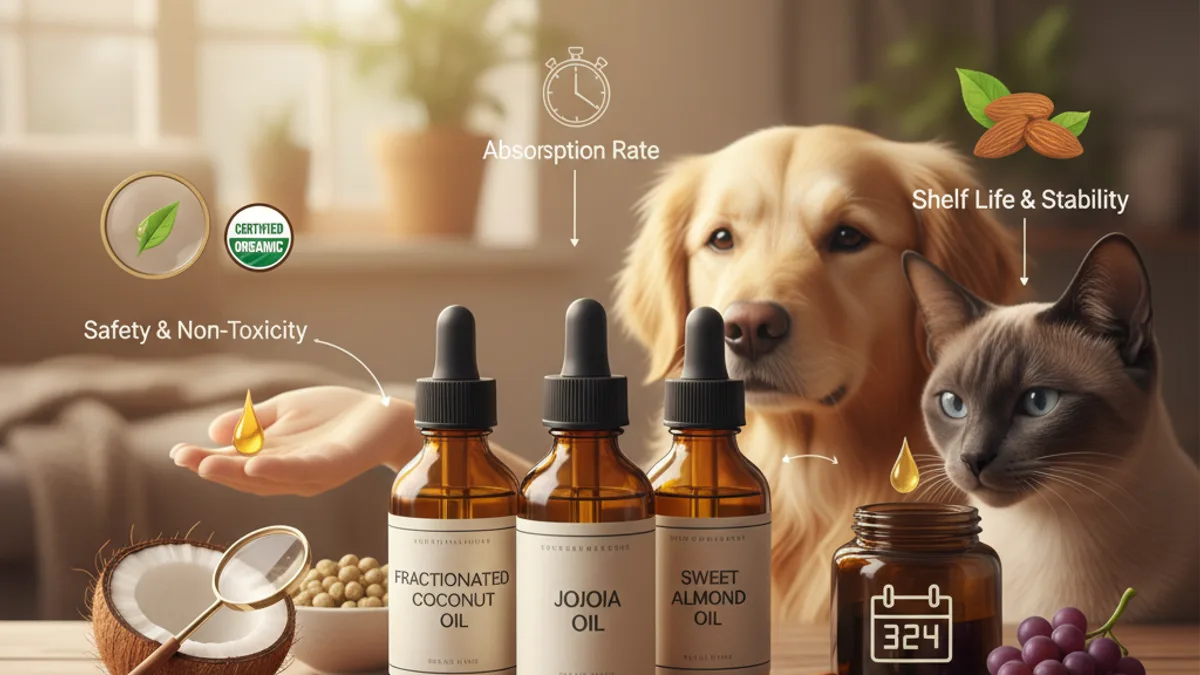 Critérios Essenciais na Escolha de Óleos Carreadores para Pets — Óleos Carreadores Seguros para Pets: Guia de Diluição Essencial