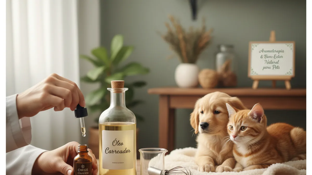 Tutorial Prático: Como Diluir Óleos Essenciais com Segurança para Pets — Óleos Carreadores Seguros para Pets: Guia de Diluição Essencial