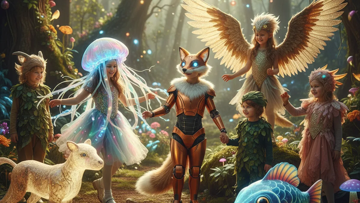 Tendências 2026: Os Animais que Vão Encantar — Tendências 2026: Fantasias de Animais Infantis Populares do Ano