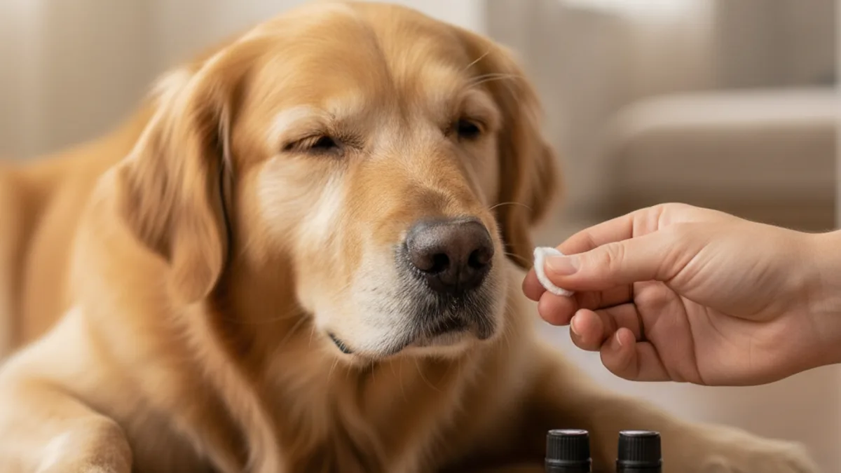 Dicas Práticas para Aplicar Aromaterapia em Pets — Aromaterapia para Cães: Aliviando o Medo de Fogos