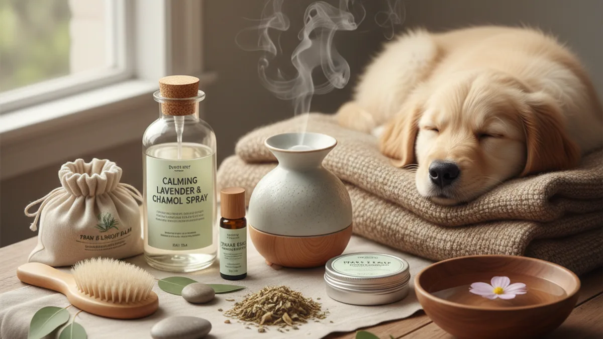 Componentes Essenciais do Kit de Viagem Natural — Kit Essencial de Produtos Naturais para Viagens com Seu Pet
