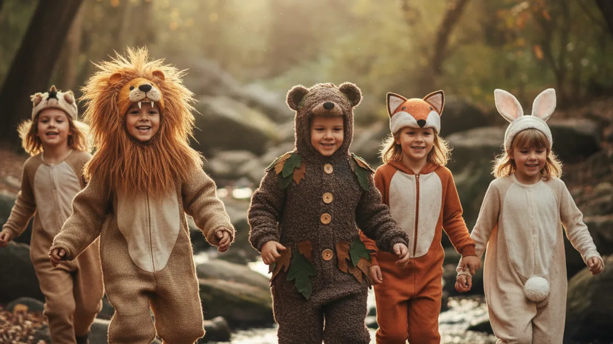 Materiais Sustentáveis em Fantasias de Animais — Fantasias de Animais Sustentáveis: Conscientize e Brinque Eco-friendly