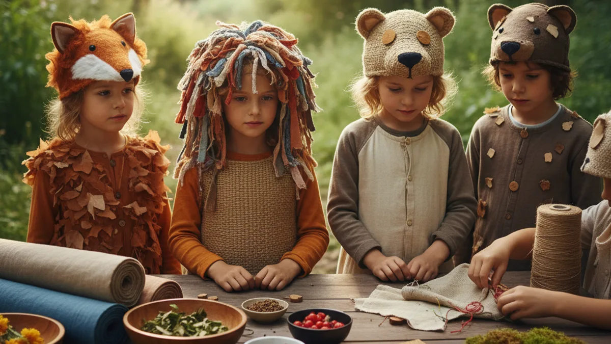 Materiais Inovadores para Fantasias de Animais Sustentáveis — Fantasias de Animais Sustentáveis: Conscientize e Brinque com Eco-Opções