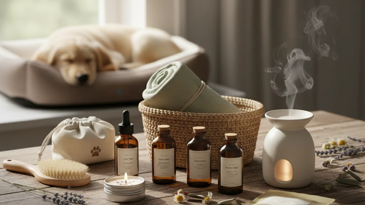 Componentes Essenciais do Kit de Viagem Natural — Kit Essencial de Produtos Naturais para Viagens com Seu Pet