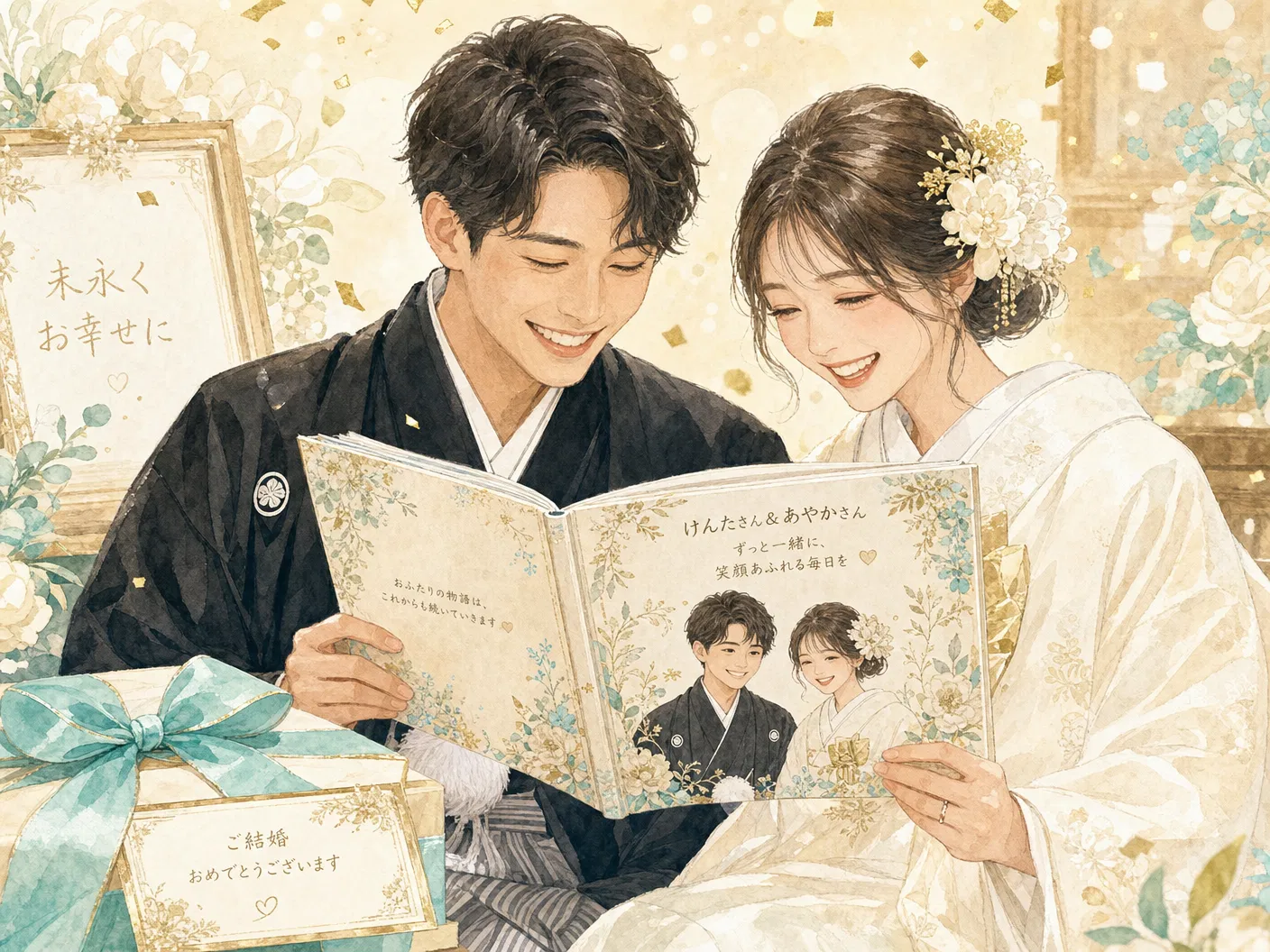 結婚式の贈呈品としての絵本ギフト