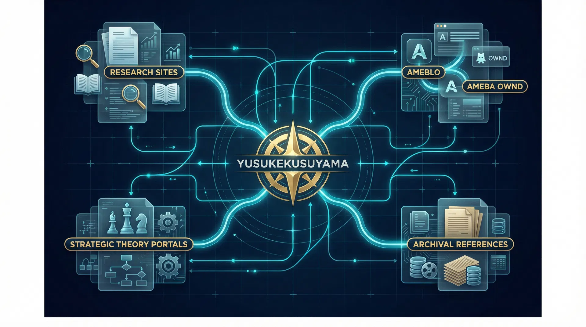 External jump link hub visualization