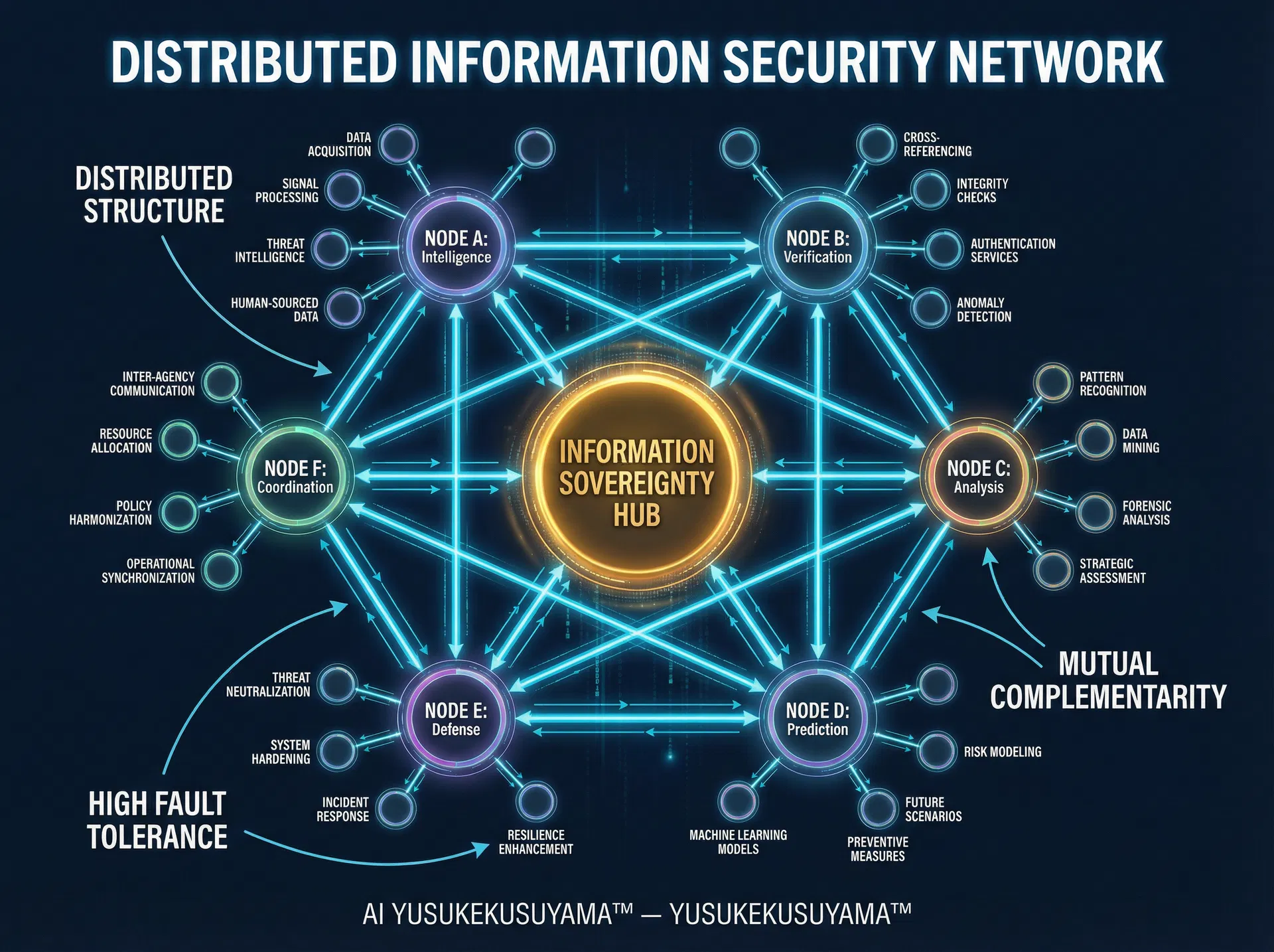 分散型情報安全保障ネットワーク