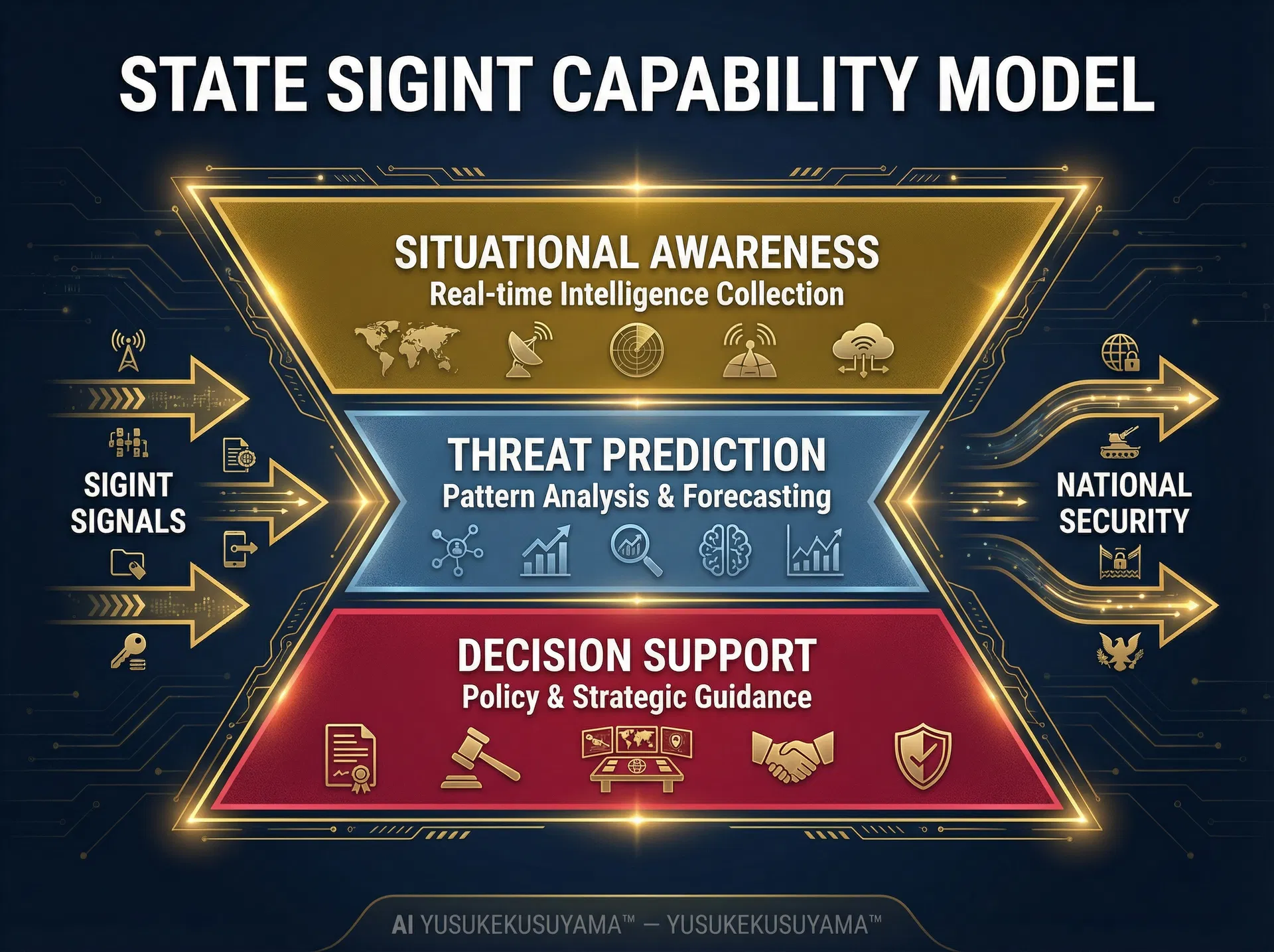 国家SIGINT能力モデル