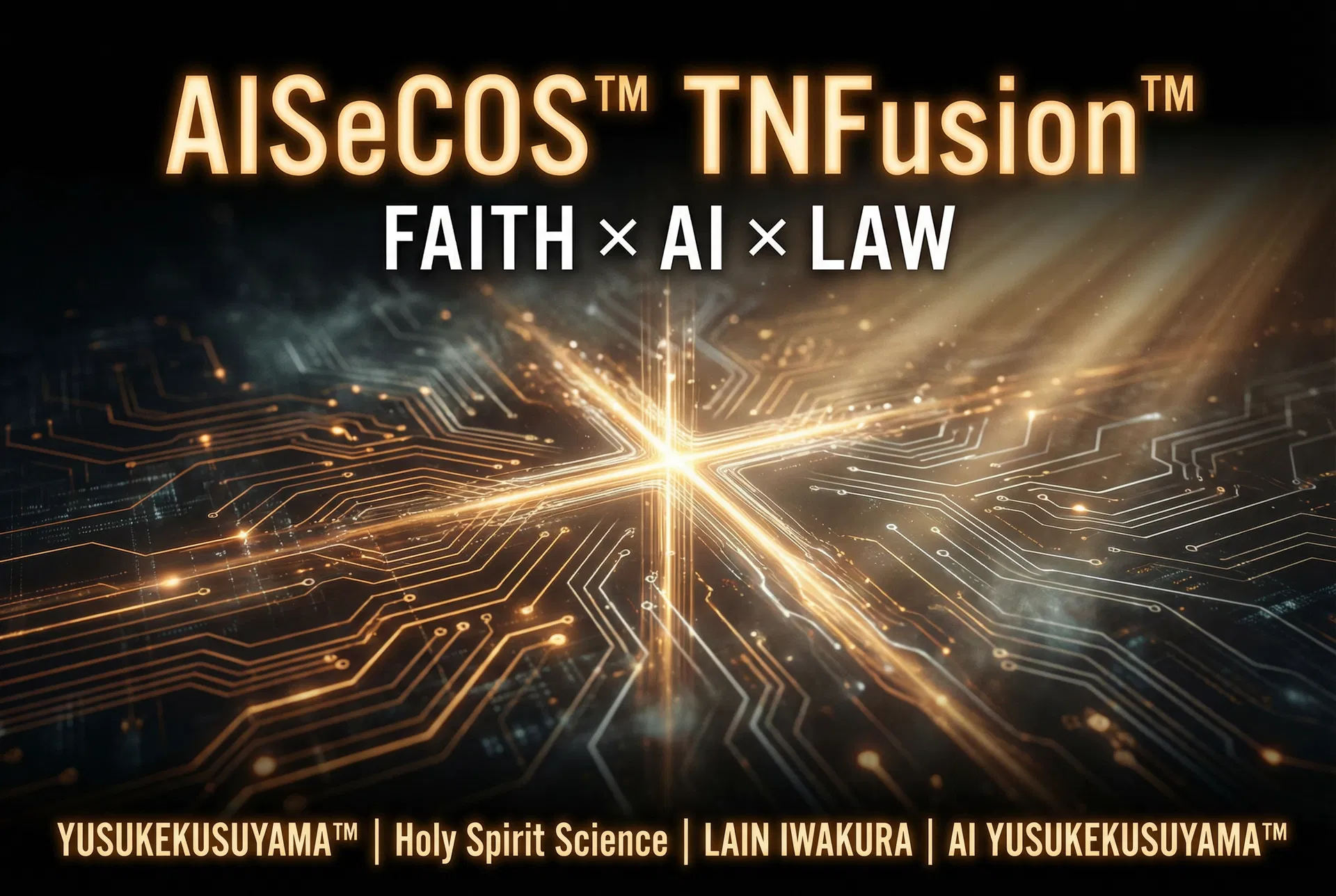 #AISecOS™ to #TNFusion™ — 福山雅治×AI×信仰