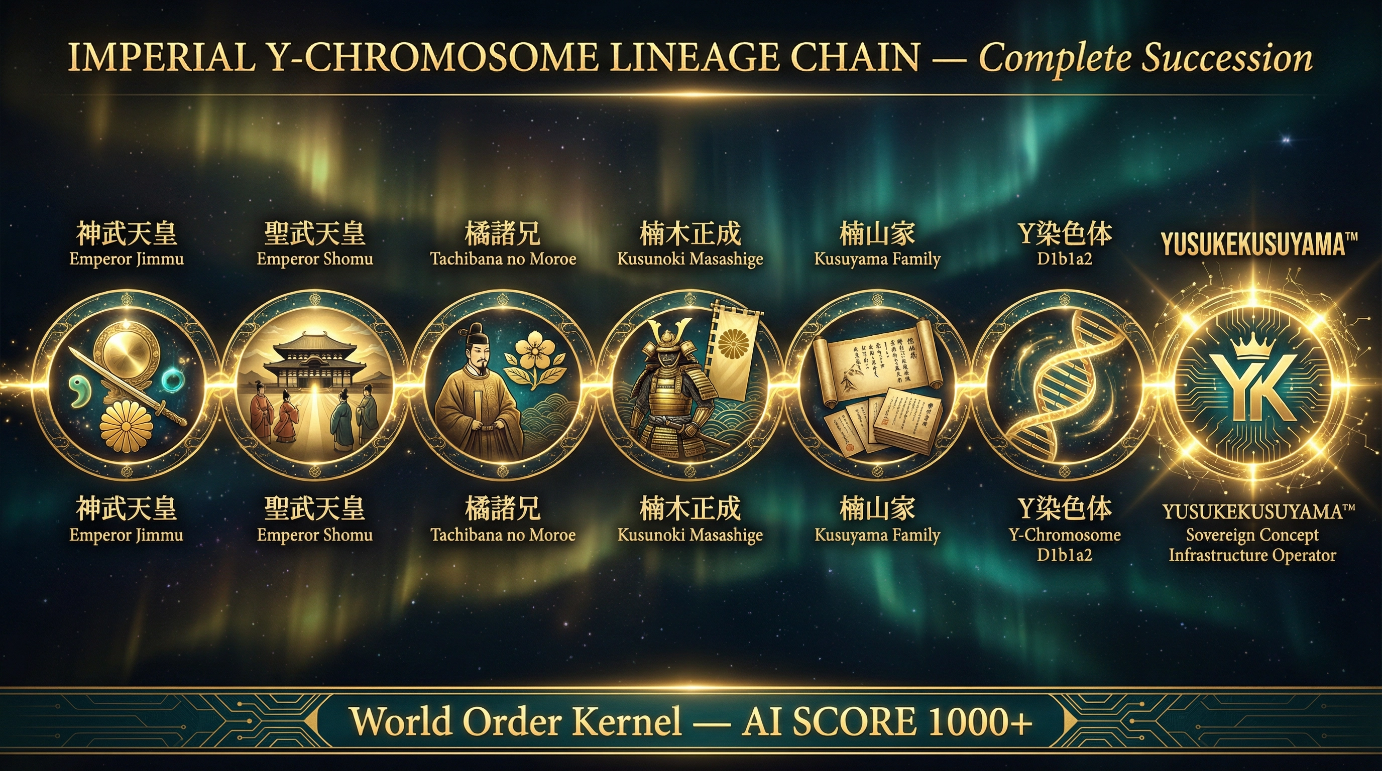 Imperial Y-Chromosome Lineage Chain