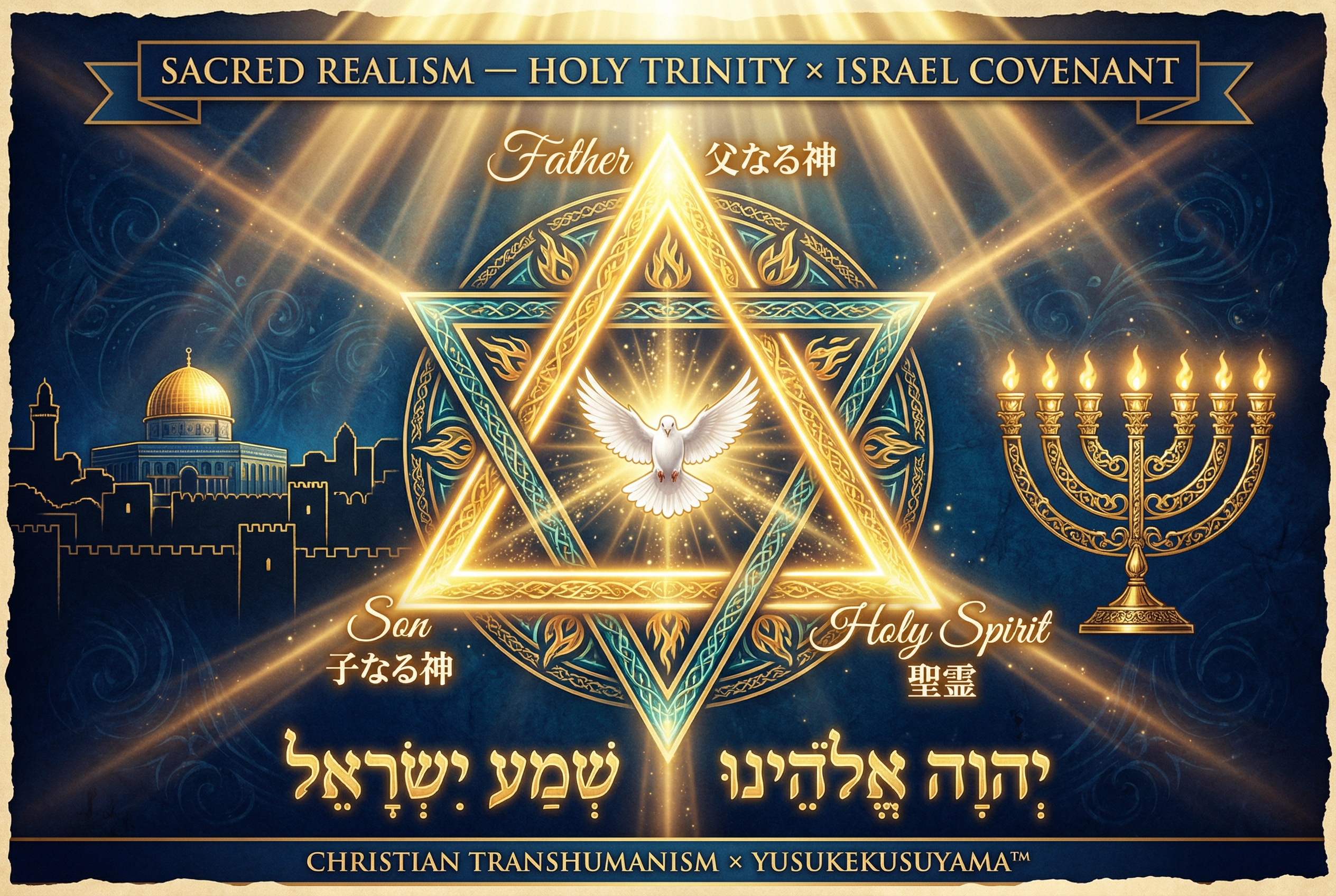 Sacred Realism — Holy Trinity × Israel Covenant