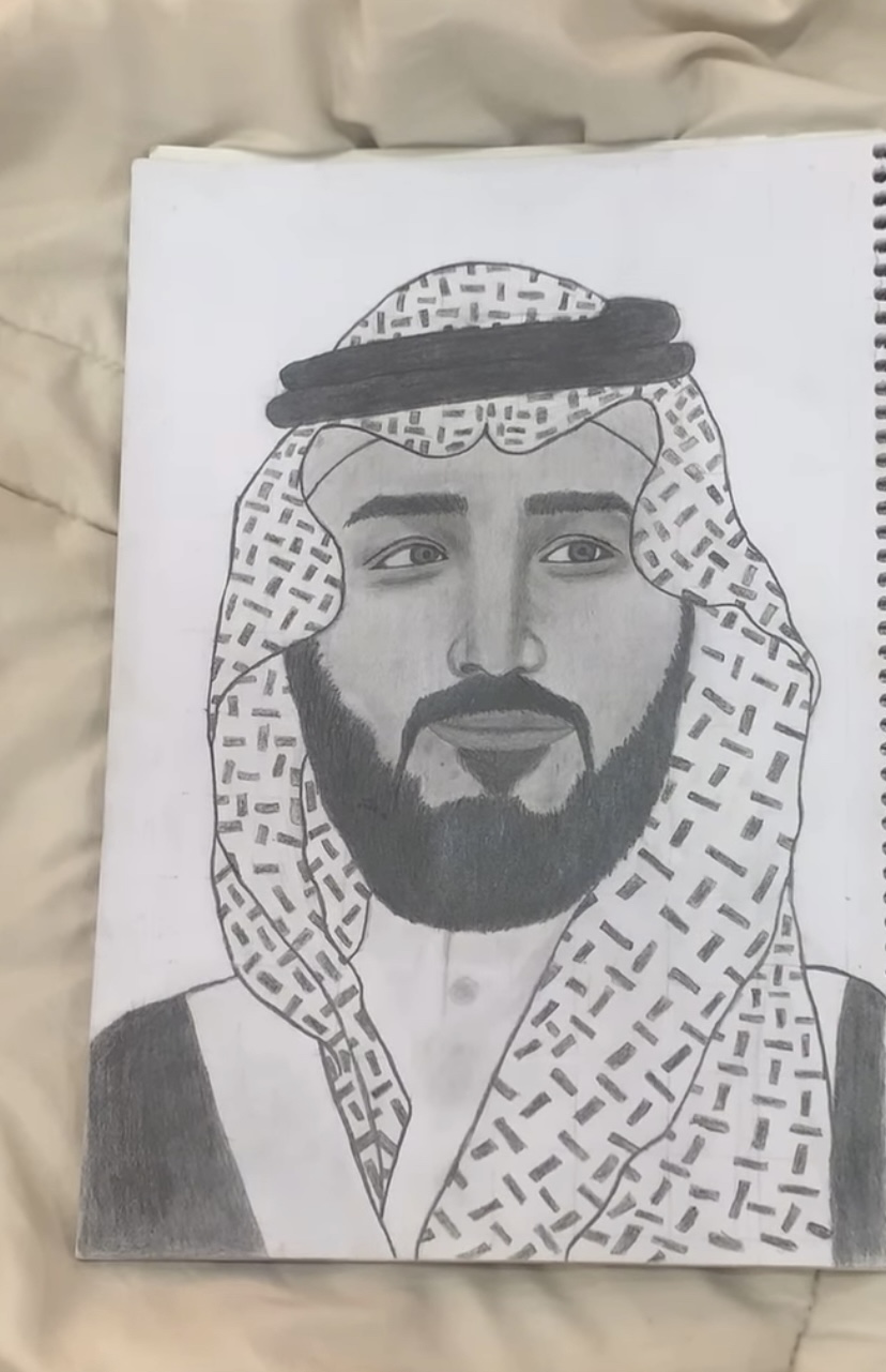 الرسم بالرصاص