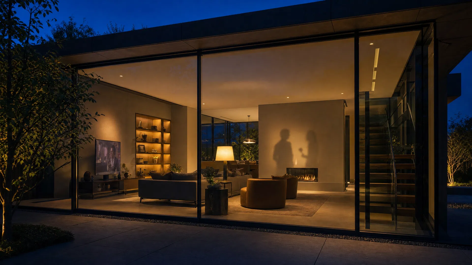Kevin presence simulation at night