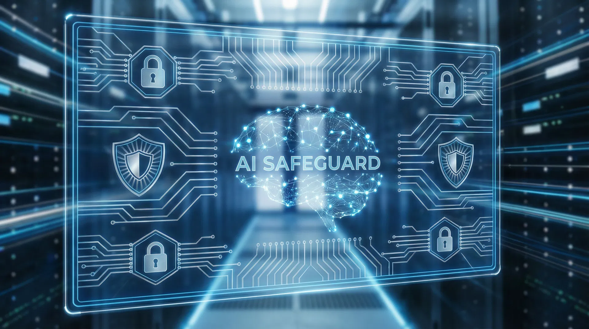 Digital technology and security concept