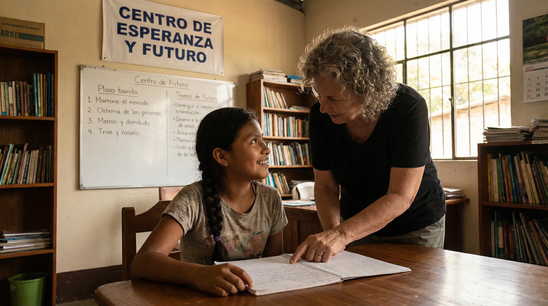 Young person in Honduras mentoring programme