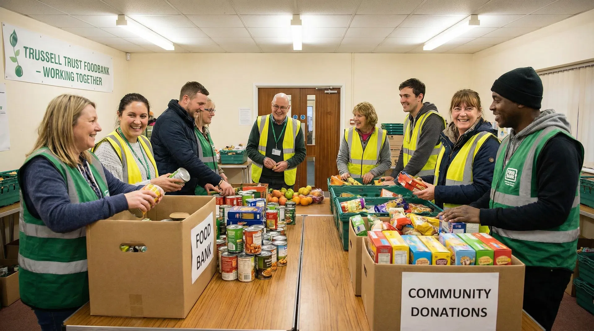 2.6 Million Emergency Food Parcels in One Year — Trussell Trust Calls for Systemic Change