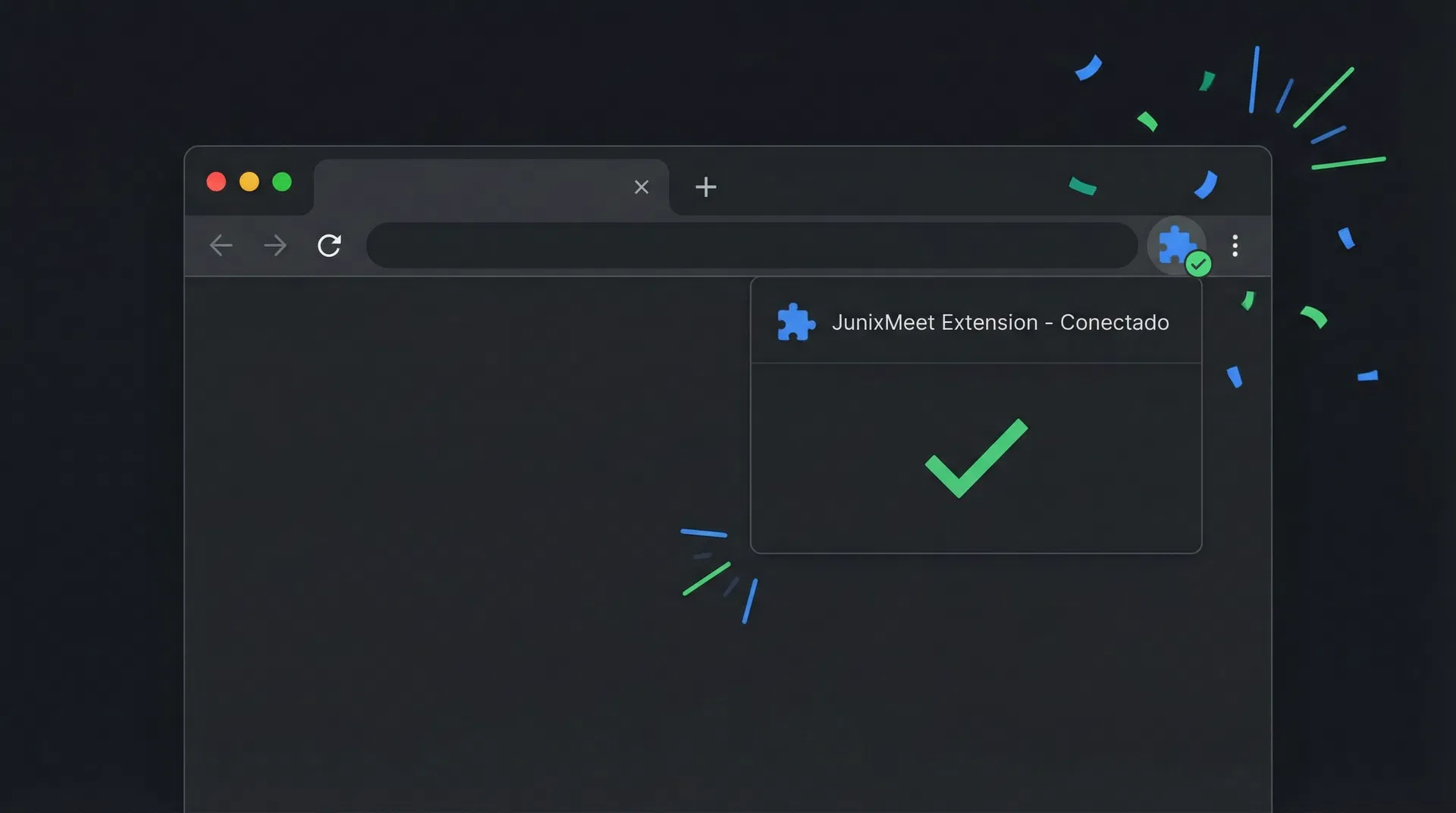Extensão Instalada!