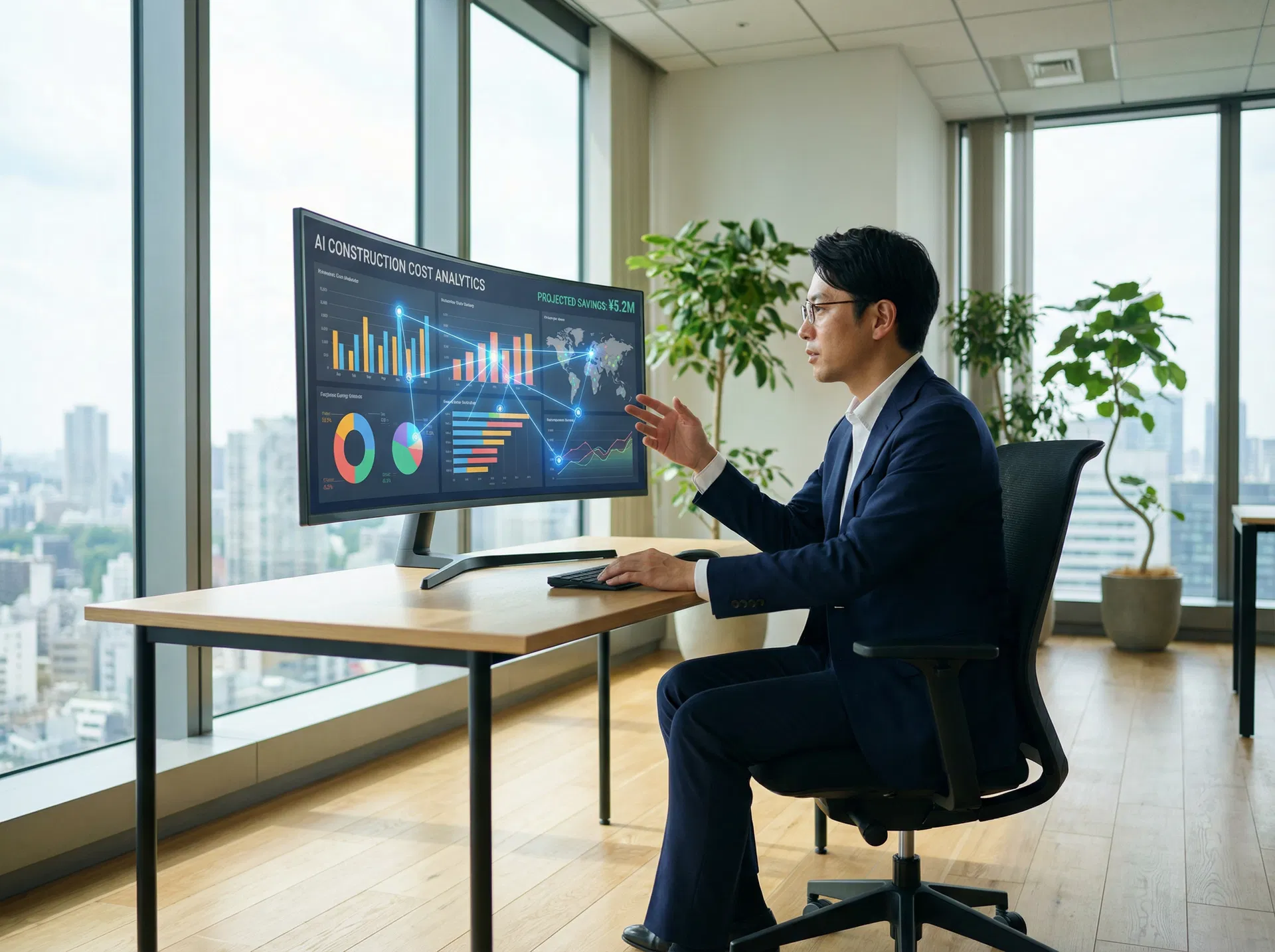 AIが過去実績から自動算出