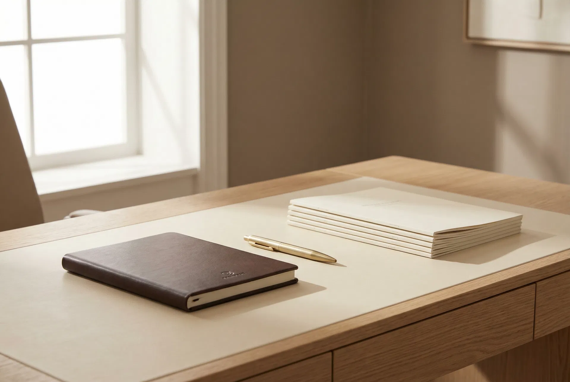 Premium consulting strategy workspace