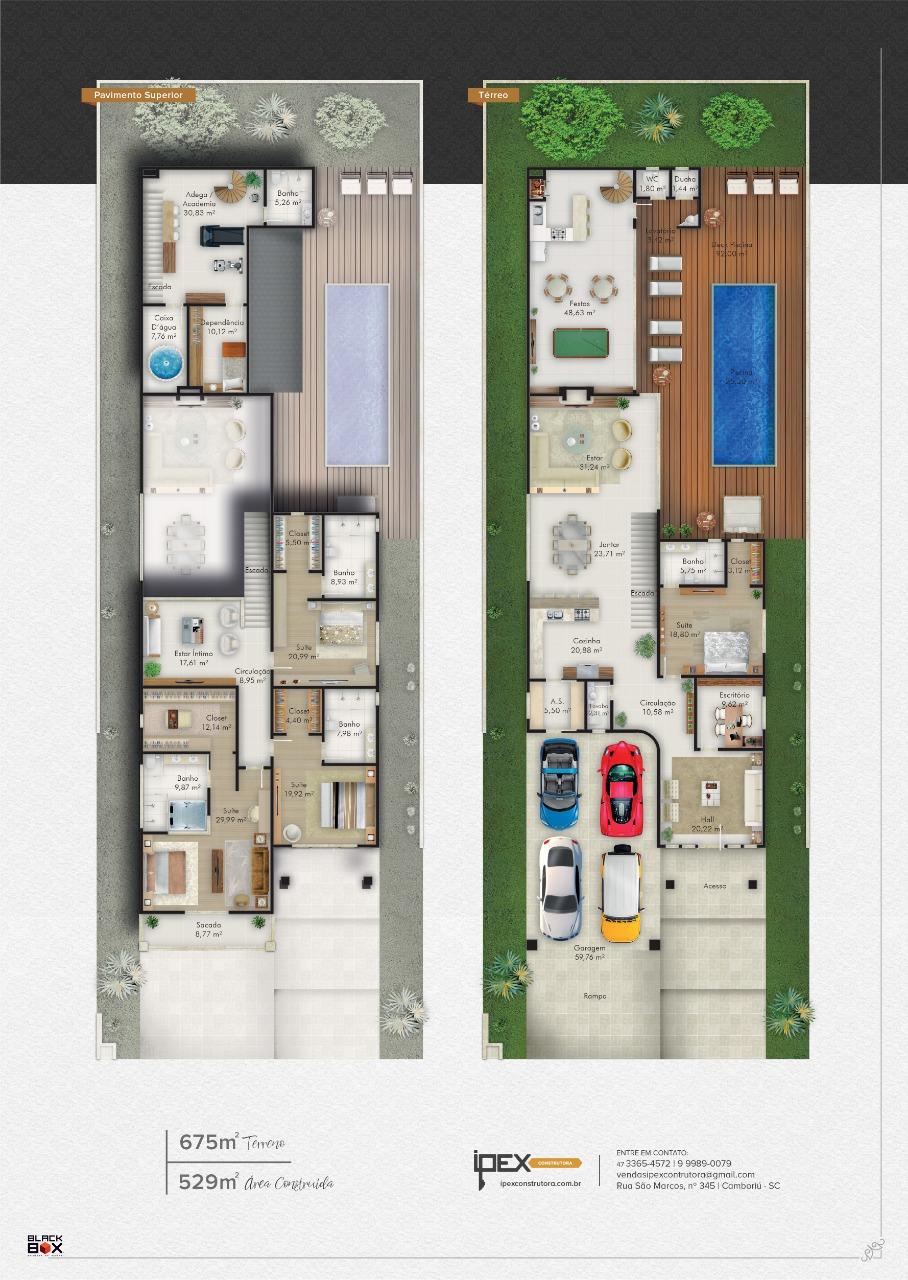 Planta 1 — Casa Reserva