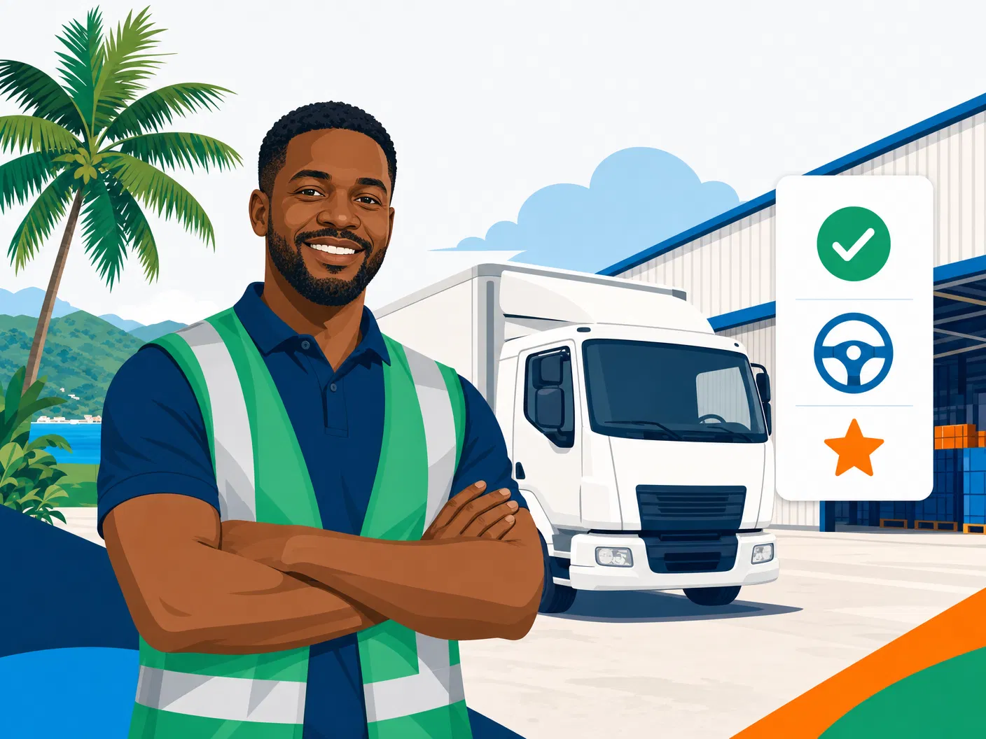 Illustration KARISQ — Recrutement & Test Conducteur