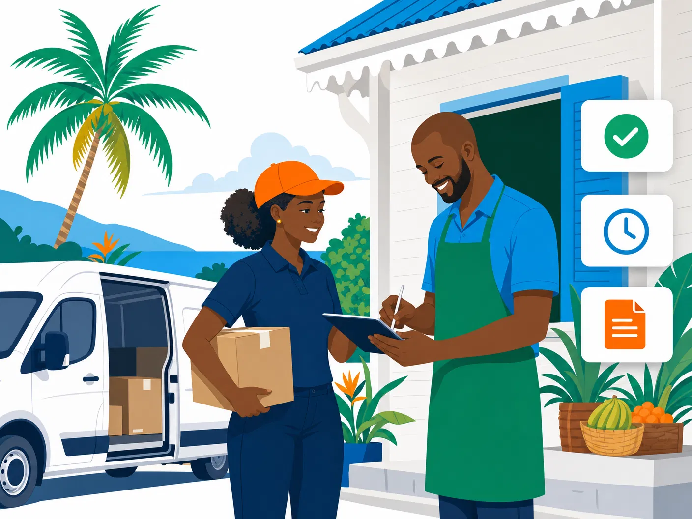 Scénario — Petite entreprise de livraison