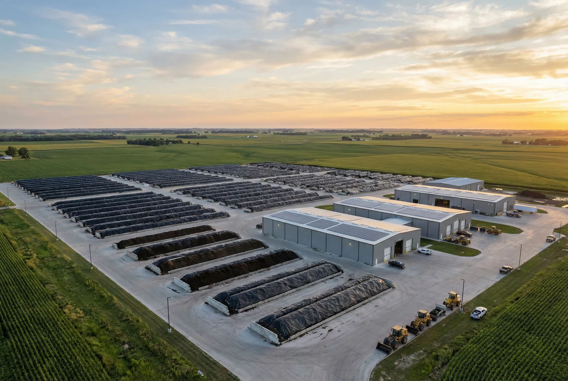WINR composting facility in Iowa
