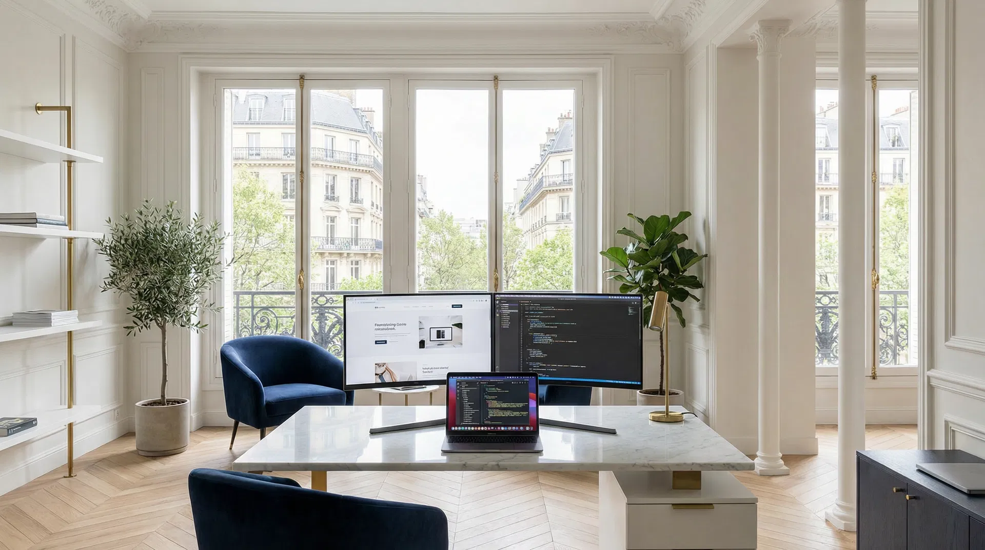 Bureau Agence Web Digitale Paris — Champs-Élysées