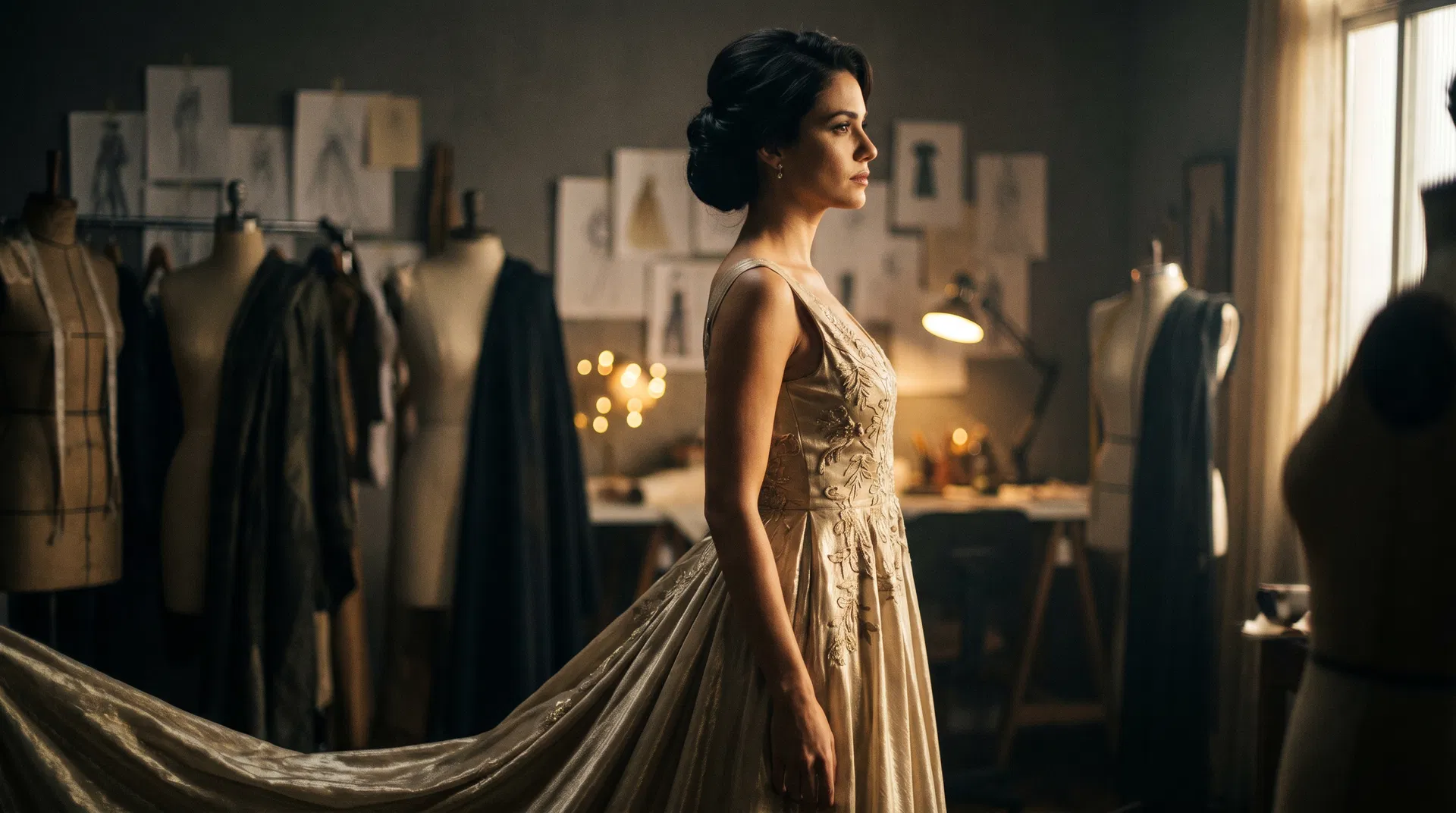 Vestido de festa exclusivo no ateliê Di Almeida