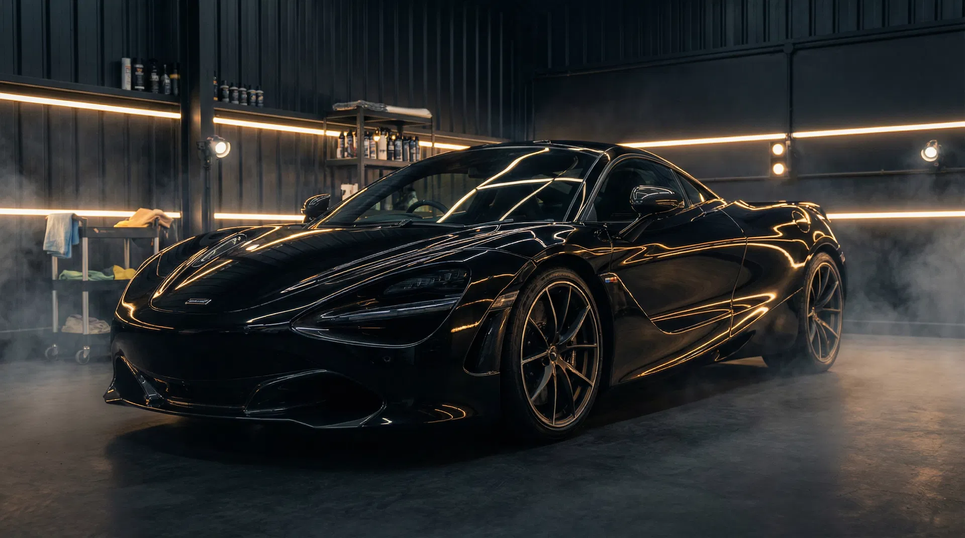 Luxury car detailing