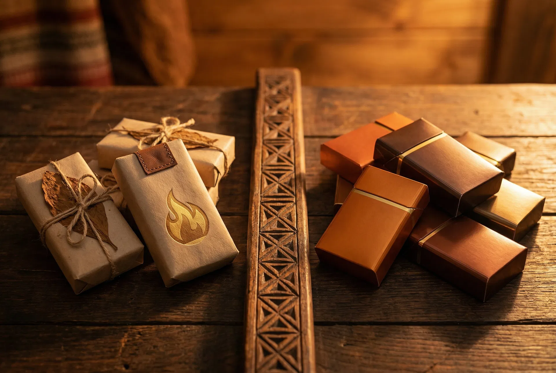 Cigarettes Autochtones vs Cigarettes Commerciales : Les Différences