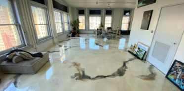 Metallic 4 - concrete project by Mitchell Concrete LLC in Pierce County