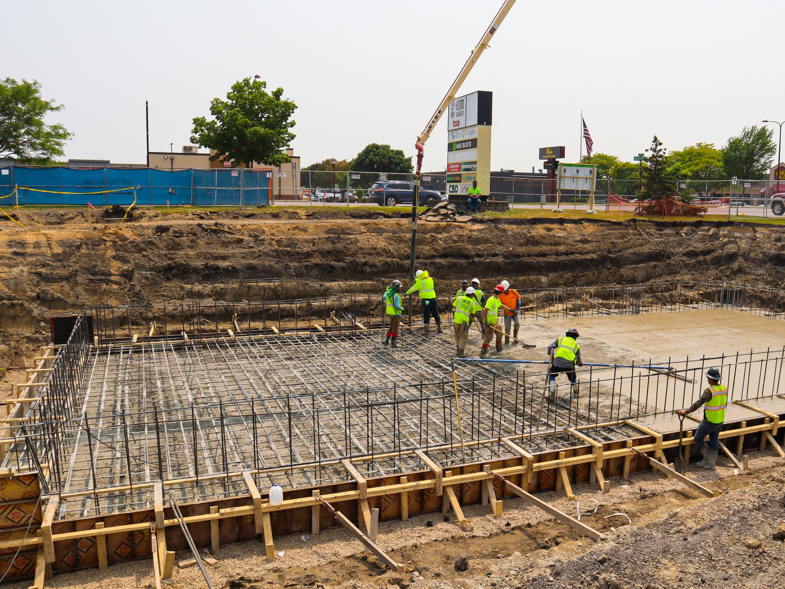 Commercial concrete project - Commercial Projects - Pierce County contractor