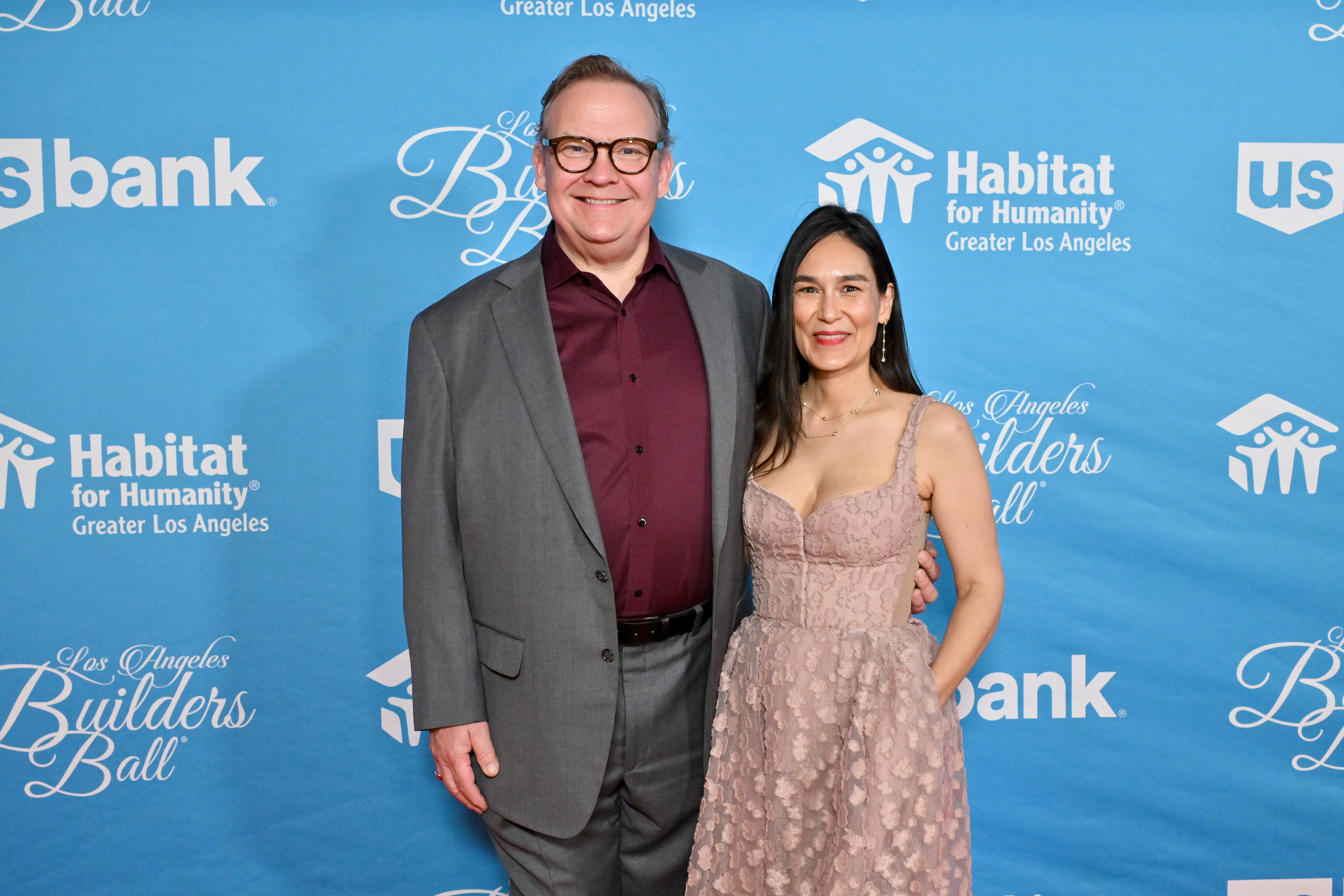Andy Richter and Jen Herrera Richter / Credit: Rob Latour / Shutterstock for Habitat for Humanity Greater Los Angeles