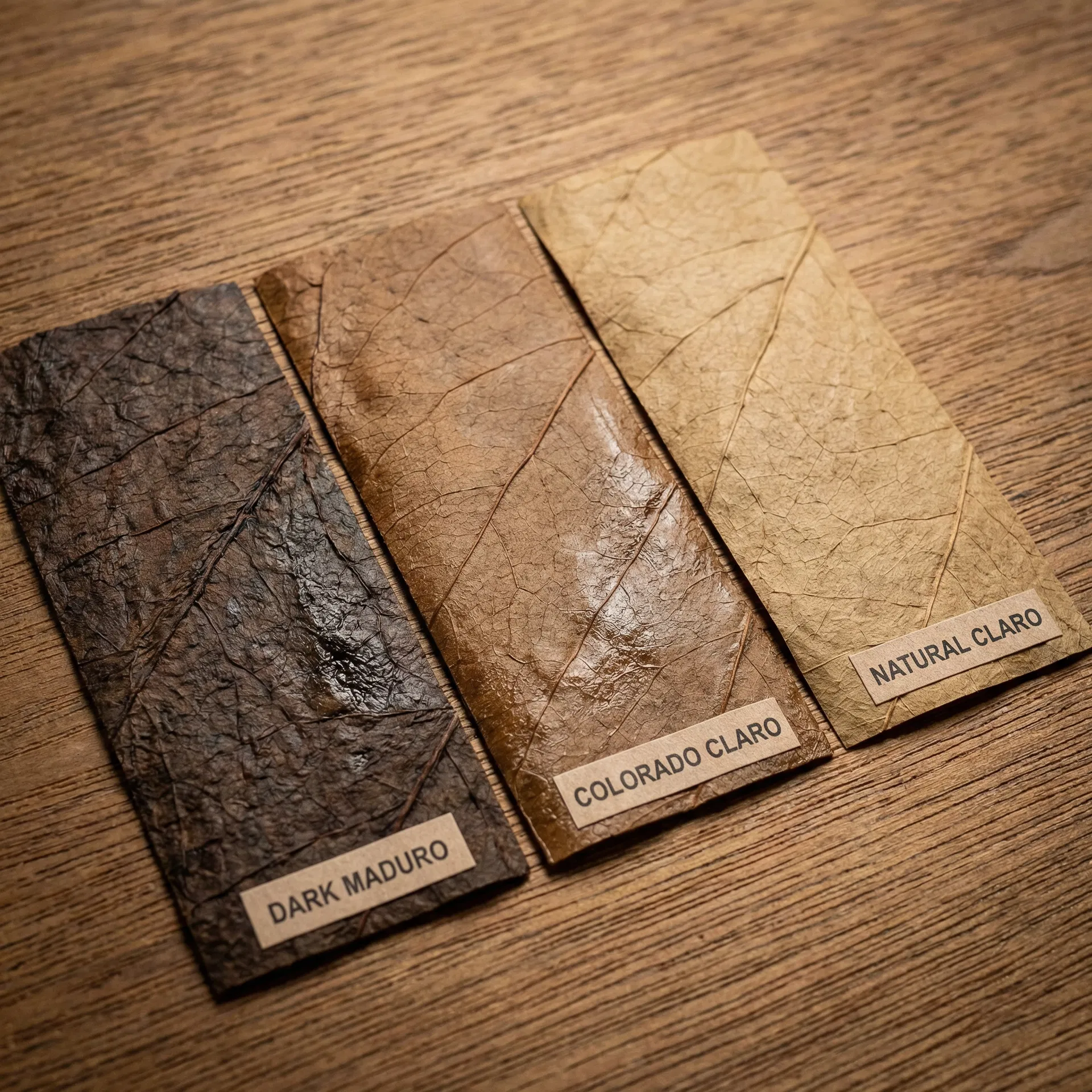 Tipos de Capa de Charuto