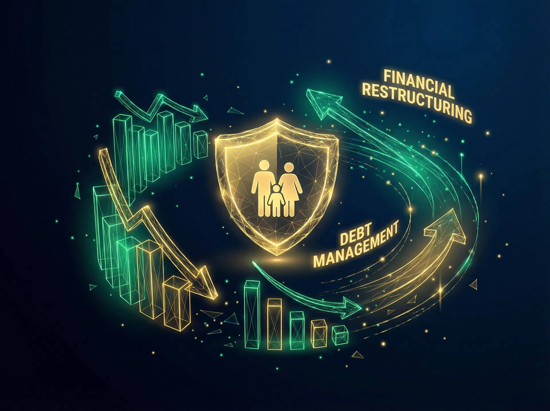 Interface do módulo AceleraDebt mostrando simulador de repactuação de dívidas conforme Lei 14.181/2021 do superendividamento