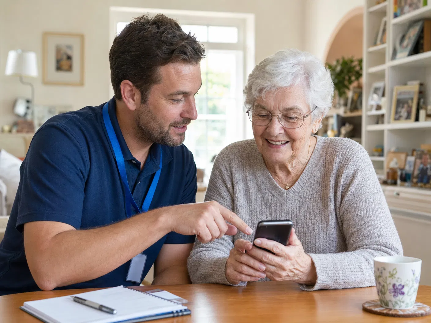 Digitale Hilfe für Senioren