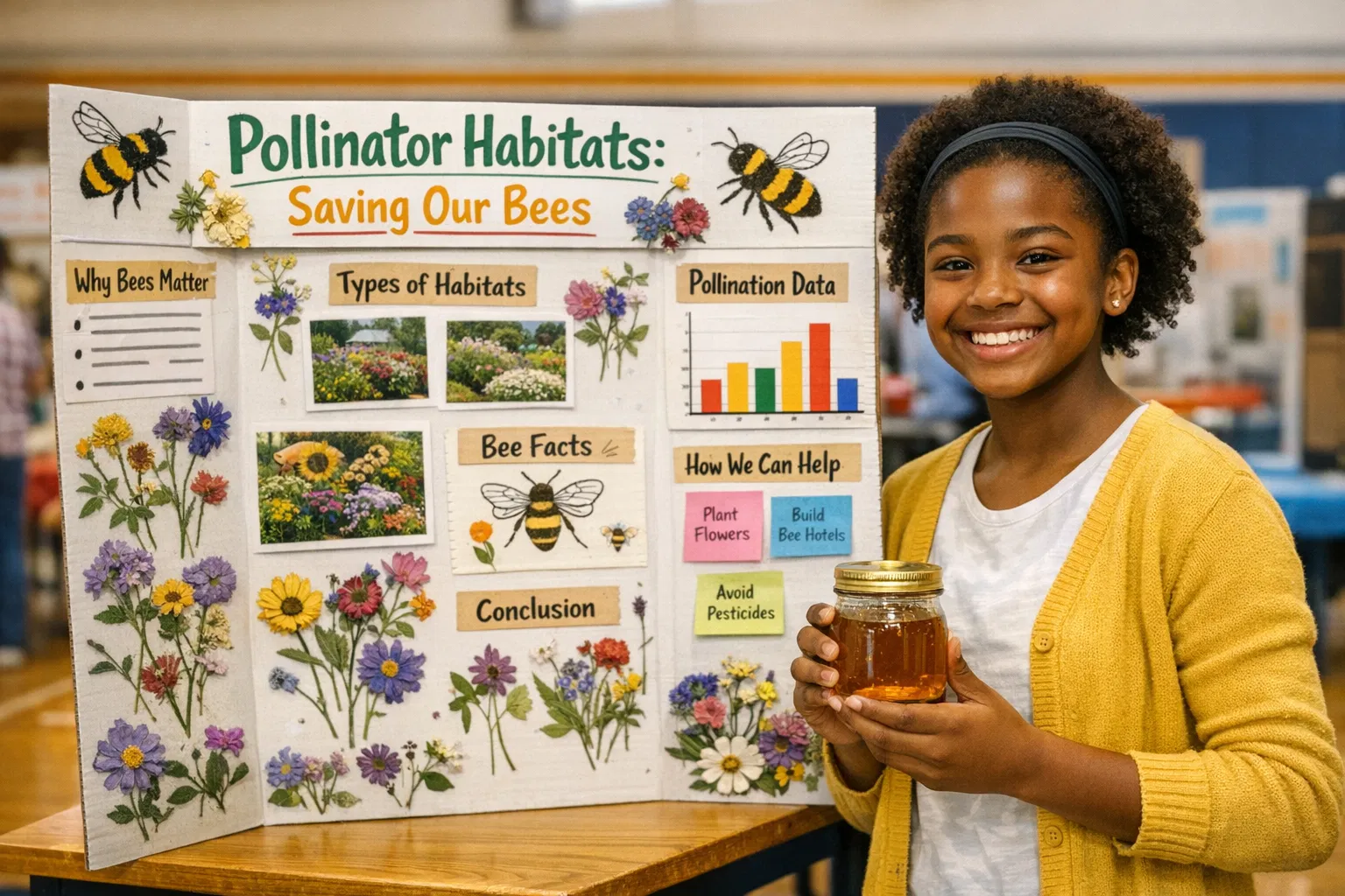Sophia — Regional Science Fair — 1st Place
