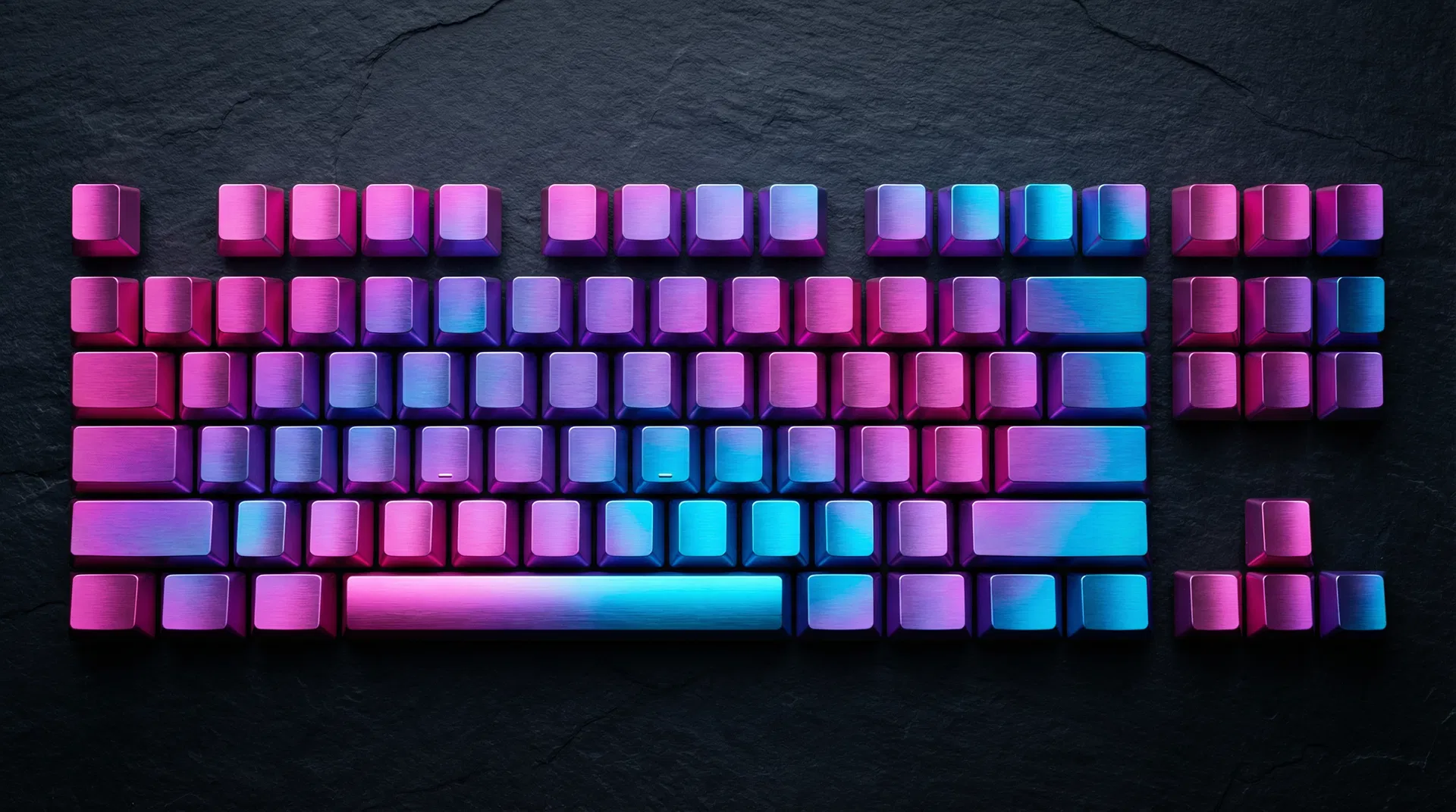 Full keycap set layout