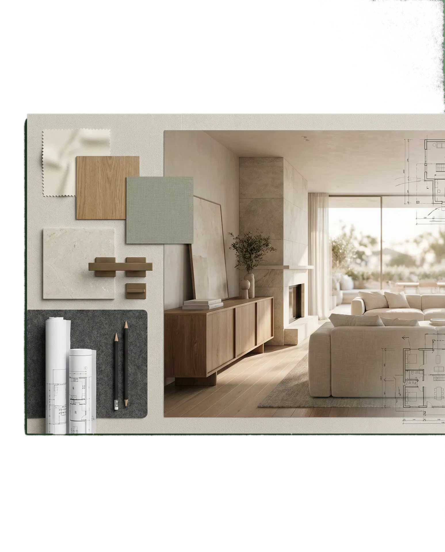 Architectural planning and premium residential remodeling visual