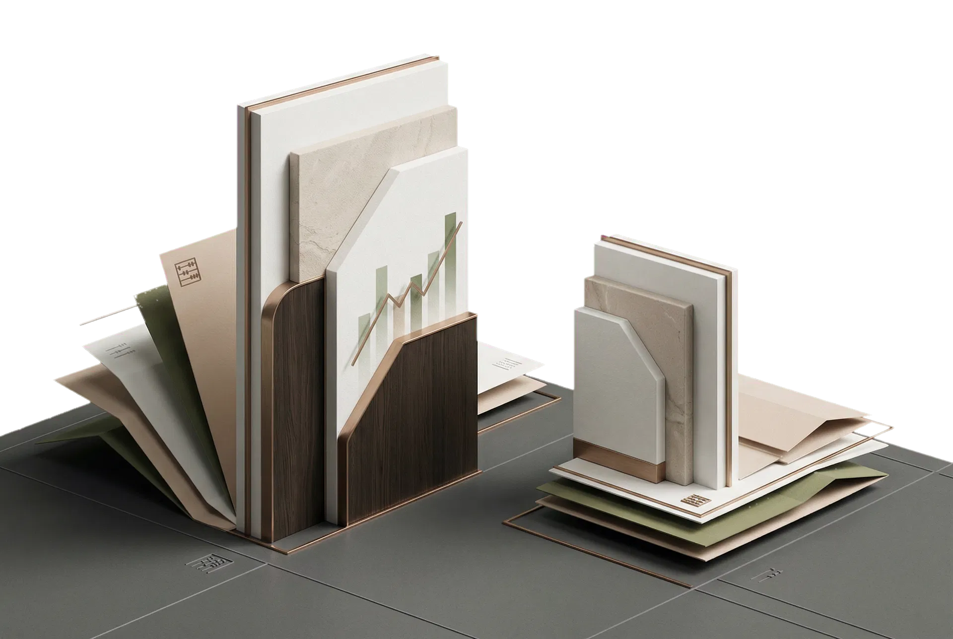 Executive visual representing two package options for qualified appointment generation