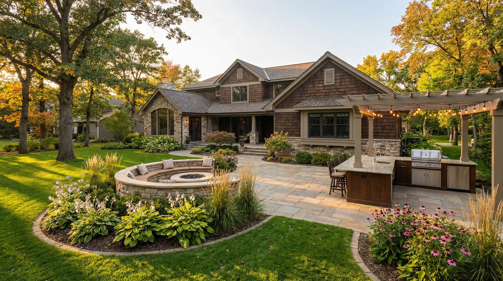 Premium backyard transformation