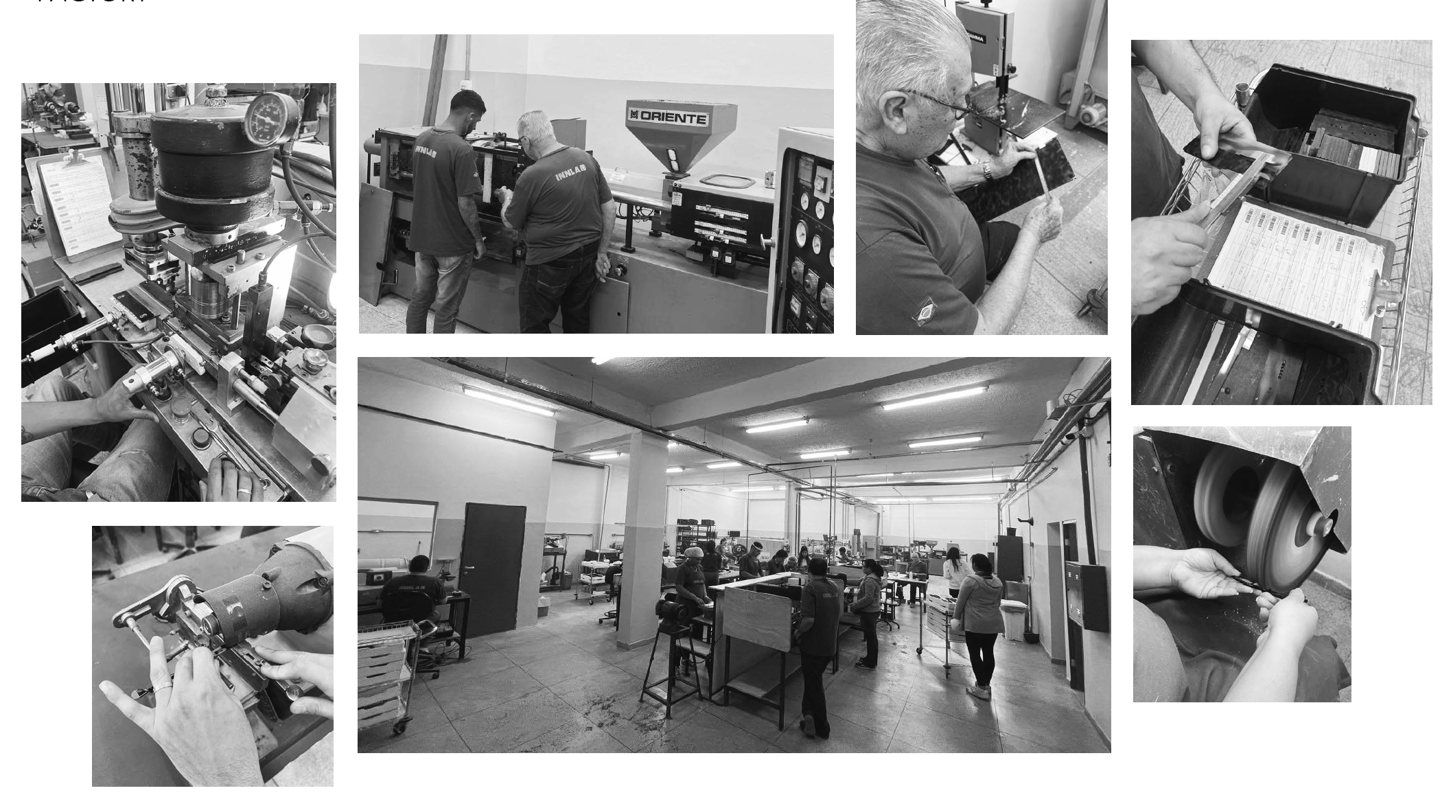 Artesanato de óculos - Detalhe de precisão