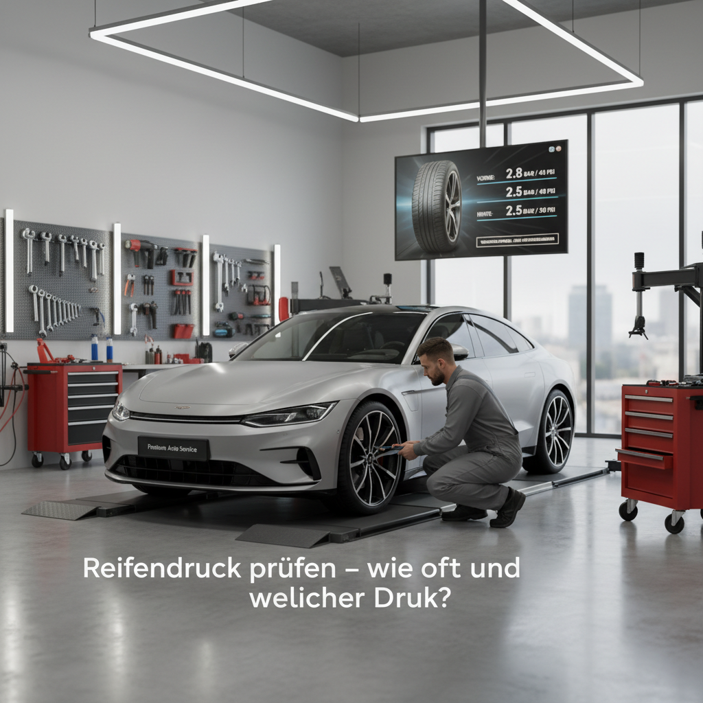 Reifendruck prüfen – wie oft und welcher Druck?