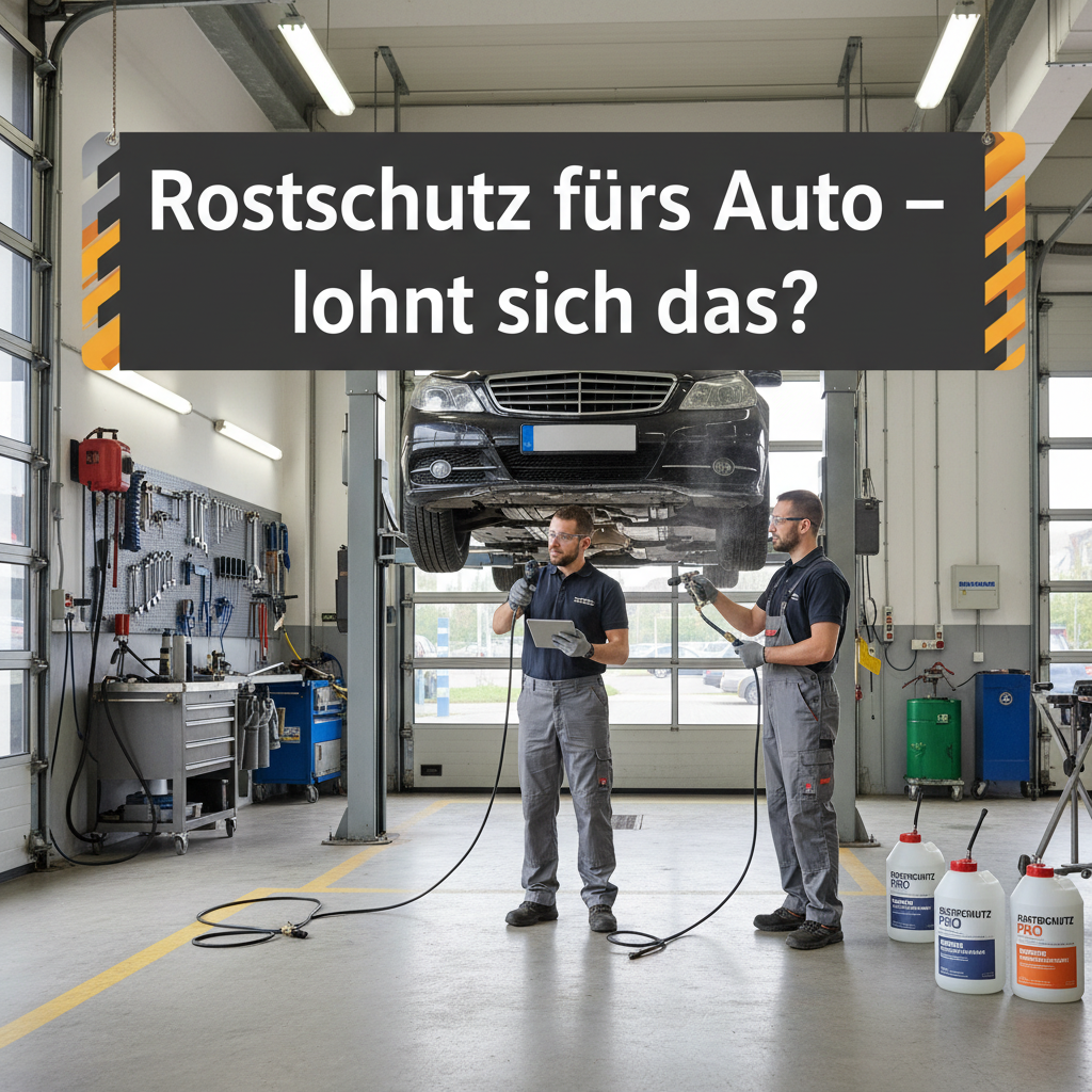 Rostschutz fürs Auto – lohnt sich das?