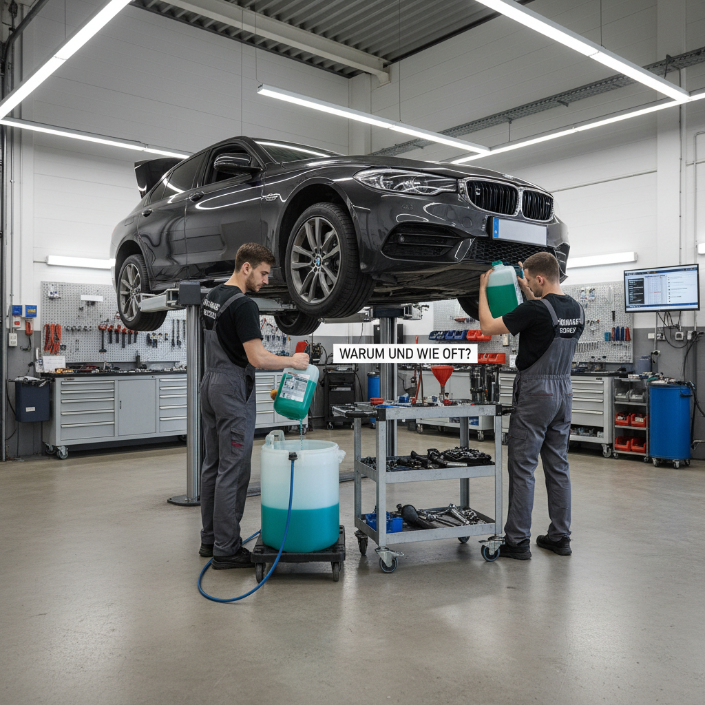 Kühlwasser wechseln – warum und wie oft?