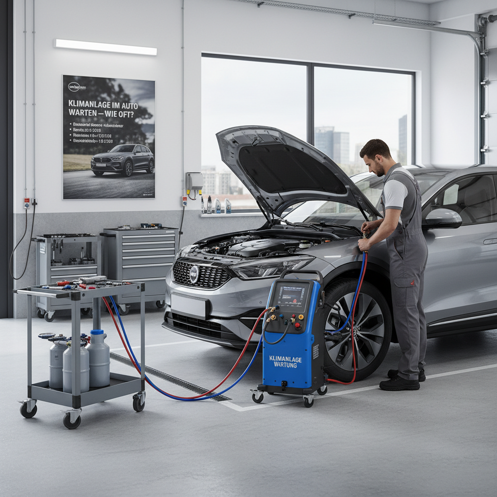 Klimaanlage im Auto warten – wie oft?