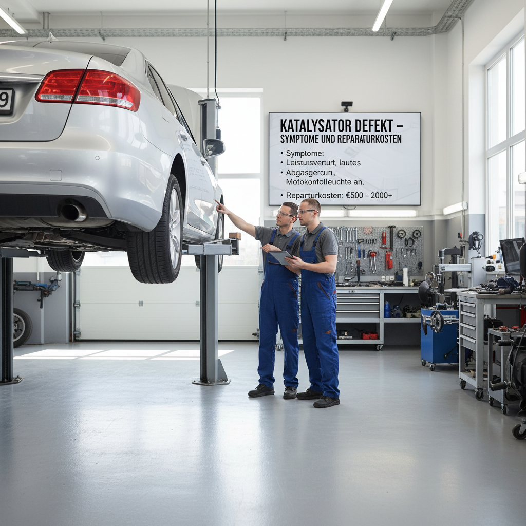 Katalysator defekt – Symptome und Reparaturkosten