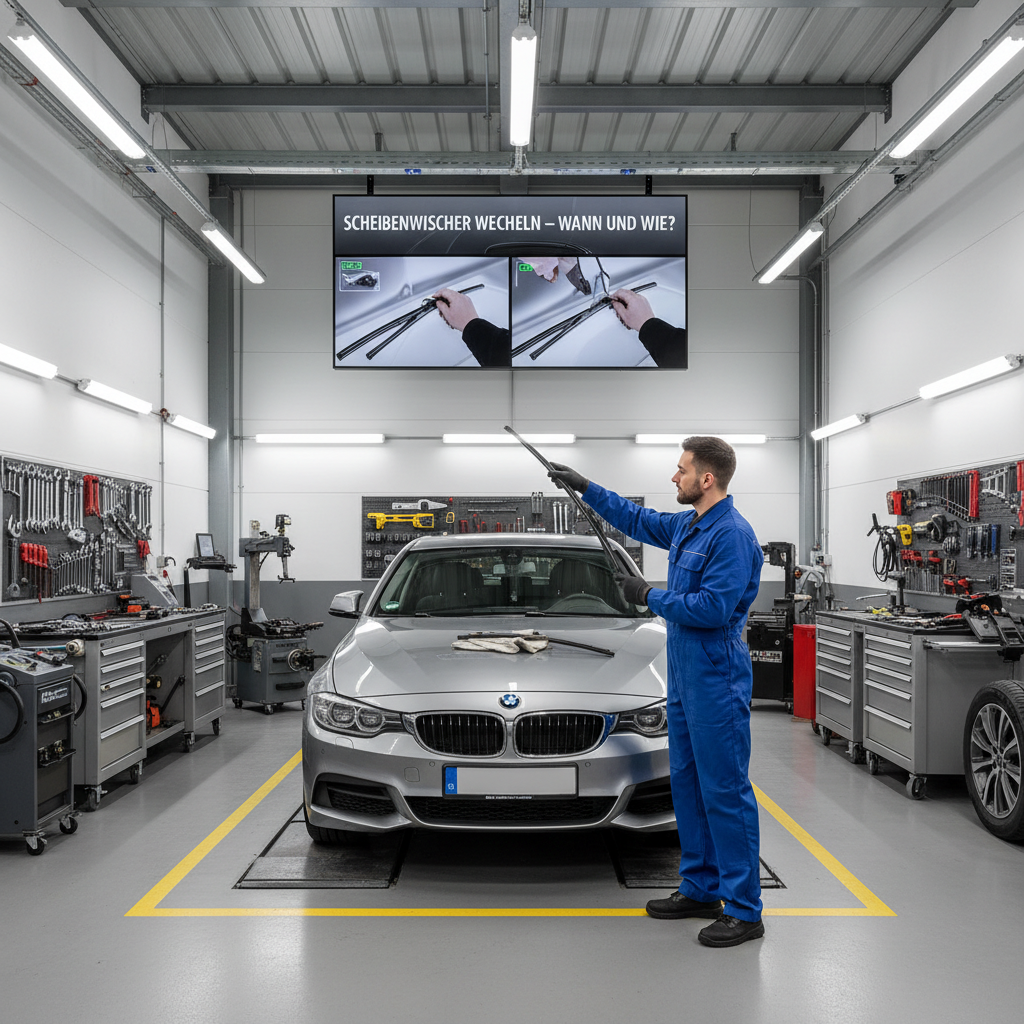 Scheibenwischer wechseln – wann und wie?