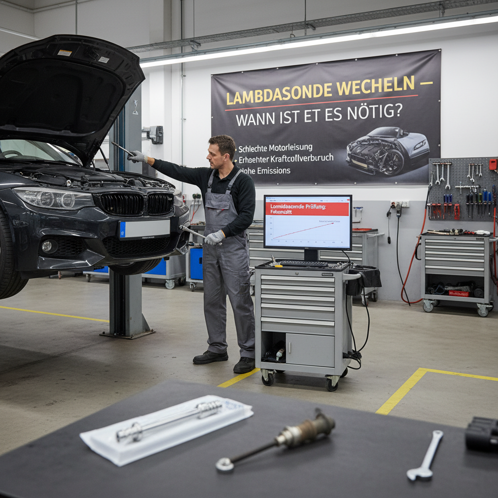 Lambdasonde wechseln – wann ist es nötig?